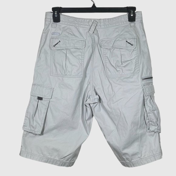 Columbia - Omni-Shade Sun Protection - Men's Size 32 - Beige Cargo Shorts - Picture 3 of 9